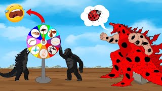 GODZILLA EARTH vs KONG - SHIN GODZILLA: Rotation Luck [#2] - CARTOON FUNNY