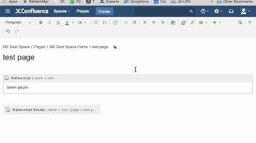 Quick Multi Excerpt Confluence Cloud Demo