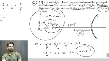 question 4 exercise HC Verma chapter 18 geometrical optics solution