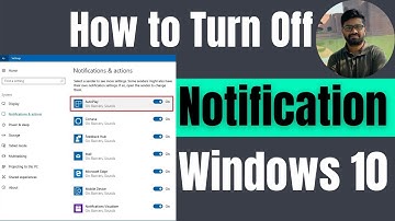How to turn off notifications on windows10 2024 - 5 minute solution