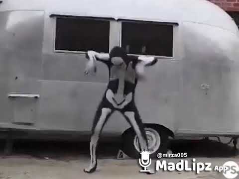 funny skeleton dance🤣🤣