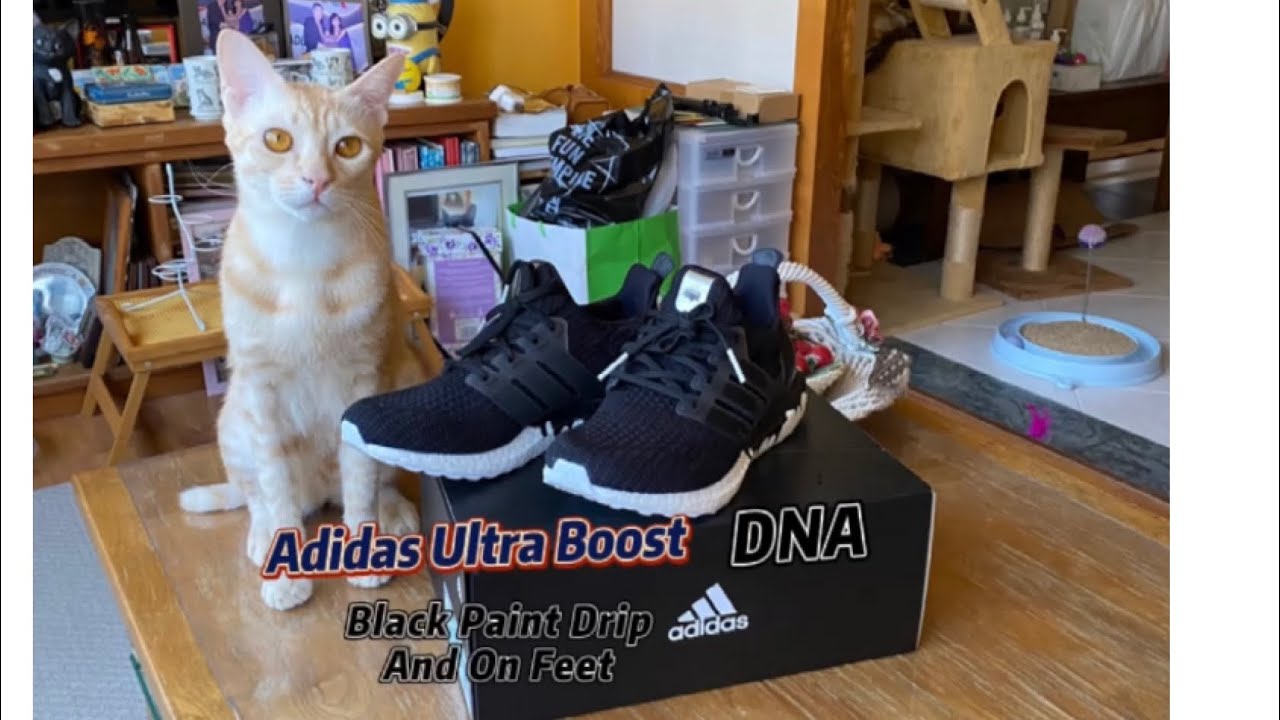 Unboxing Adidas Ultra Boost Dna Black Paint Drip - Youtube