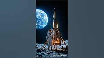 Astronaut Focused on Mission Tasks in Space #shorts #animation #moon #asteroid #space  #universe