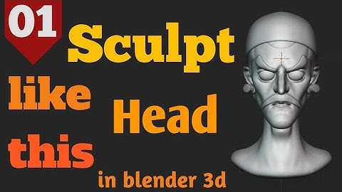 How to Sculpt in Blender 3d | Stylized Character Creation TimeLapse
