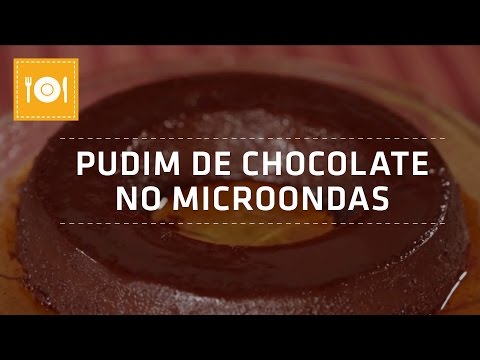 COMO FAZER PUDIM DE CHOCOLATE  | Receita de Microondas | Shoptime