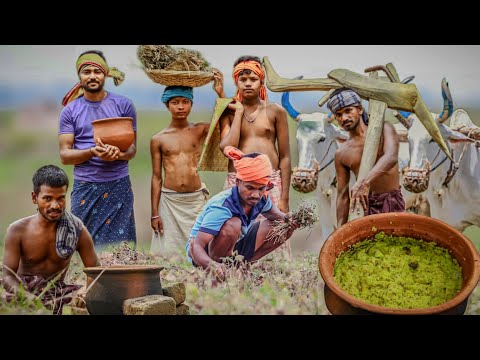 ଚାଷୀ ଭାଇର ମୁଗୁରି ଭାତ | MUGURI BHAT | Delicious Muguri Bhat Cooking in Jungle | Muguri