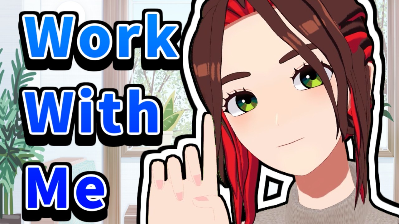 【無言作業配信】Work With Me |作業や休憩に(文字チャットOK)