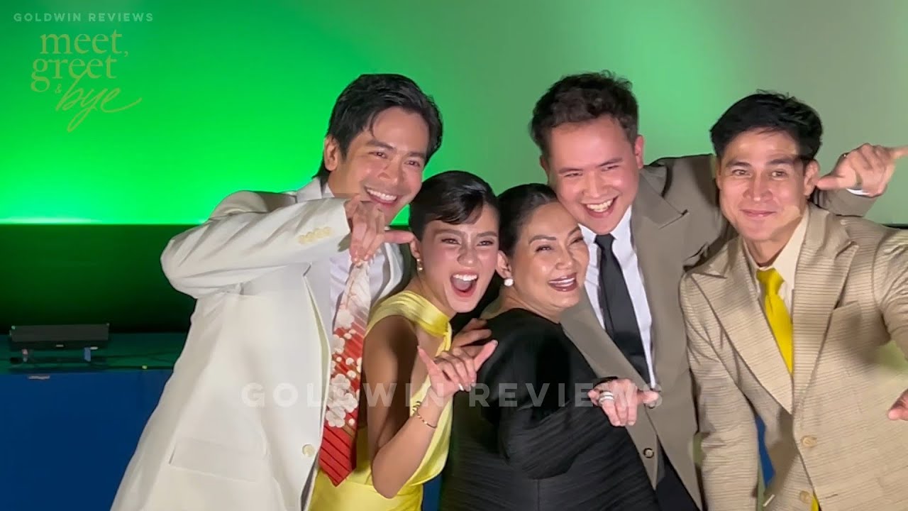 Vice, Marian, Belle, Joshua, Piolo, JK, Maricel for MEET GREET BYE