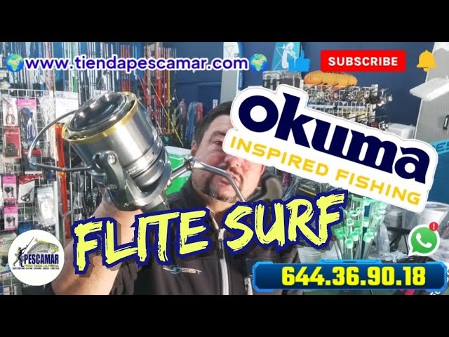 24092 CARRETE DE SURFCASTING OKUMA FLITE SURF FLS35 1500A 