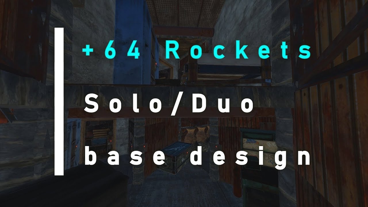 [OUTDATED/WRONG PRICE] +64 ROCKETS Solo/Duo Base Design 
