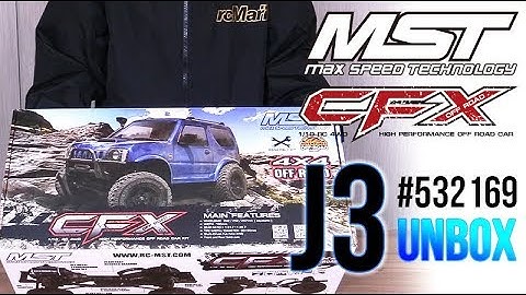 MST | CFX 1/10 4WD High Performance Off-Road Car KIT Unbox!