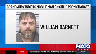 Grand jury indicts Mobile man on child pornography charges