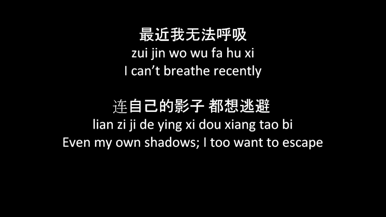 Wang Lee Hom - Wei Yi (Only One) Chinese + English lyrics