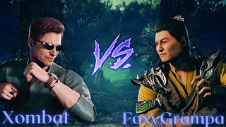 Xombat {Johnny Cage} vs A Foxy Grampa {Shang Tsung}
