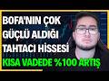 BANK OF AMERICA'NIN ÇOK GÜÇLÜ ALDIĞI TAHTACI HİSSESİ | KISA VADEDE %100 ARTIŞ SAĞLAYAN HİSSE