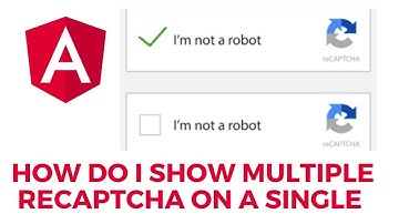 How do I show multiple recaptcha on a single page?  #Angular