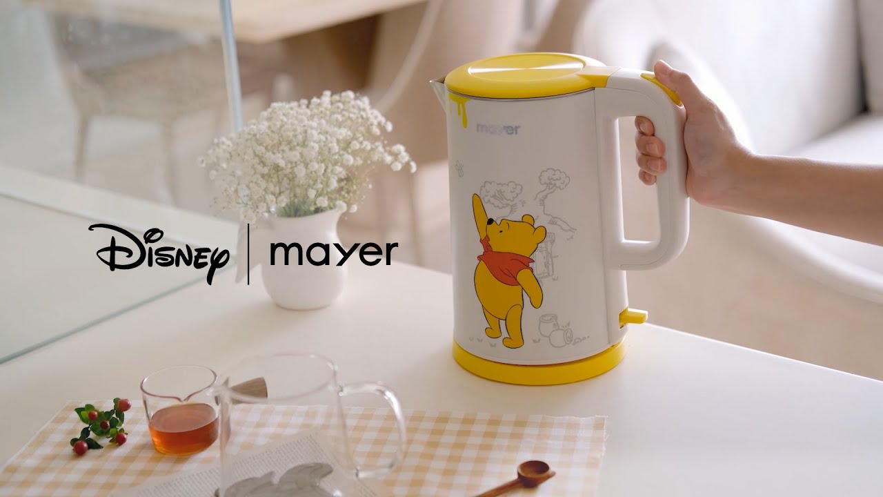 Disney x Mayer Electric Kettle MMEK1800PH YouTube