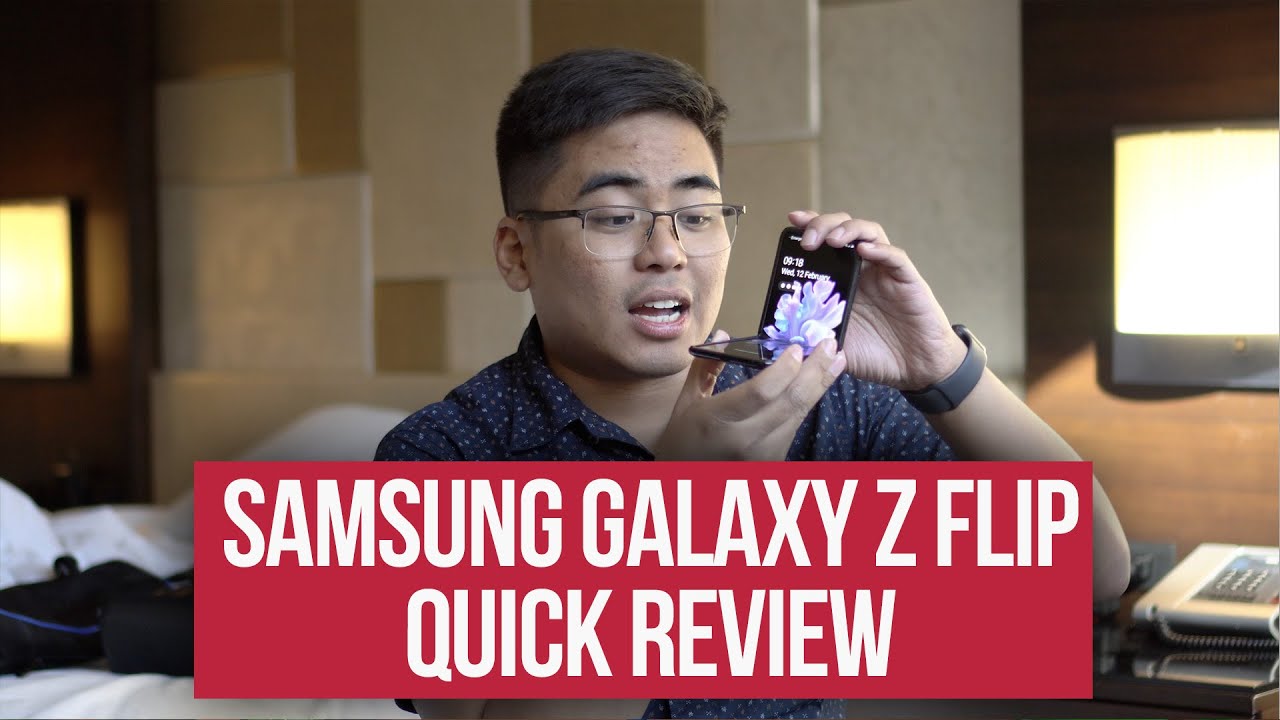 Samsung Galaxy Z Flip Philippines Quick Review Youtube
