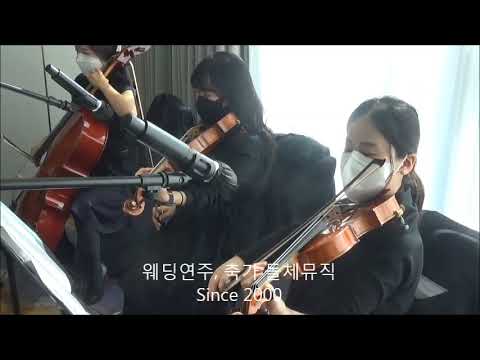 몬드리안호텔웨딩 웨딩연주로 클래식 피아노 4중주 '13일의 프랑스'