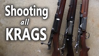 Shooting Krag Jorgensen Rifles from Denmark, US and Norway