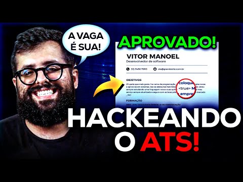 🤫 Como BURLAR o Robô de CURRÍCULOS de Qualquer Empresa e GARANTIR Sua VAGA!