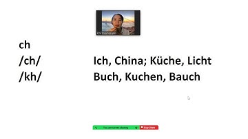 Cách phát âm các âm kép tiếng Đức