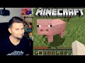 Playing MINECRAFT for the first time!