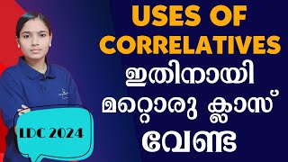 USES OF CORRELATIVES|Kerala PSC|LDC 2024|ENGLISH|PSC TIPS AND TRICKS