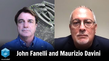 John Fanelli and Maurizio Davini Dell Technologies | CUBE Conversation, October 2021