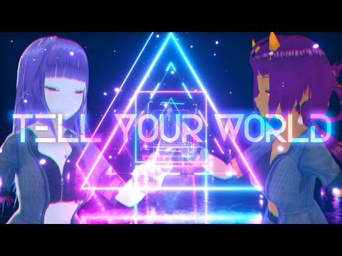 Tell Your World "Kureha & Suzuka" Miku Hatsune Kz livetune+ / Coverd by Japanese Vtubers