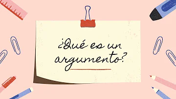 ¿Qué es el argumento de una historia?