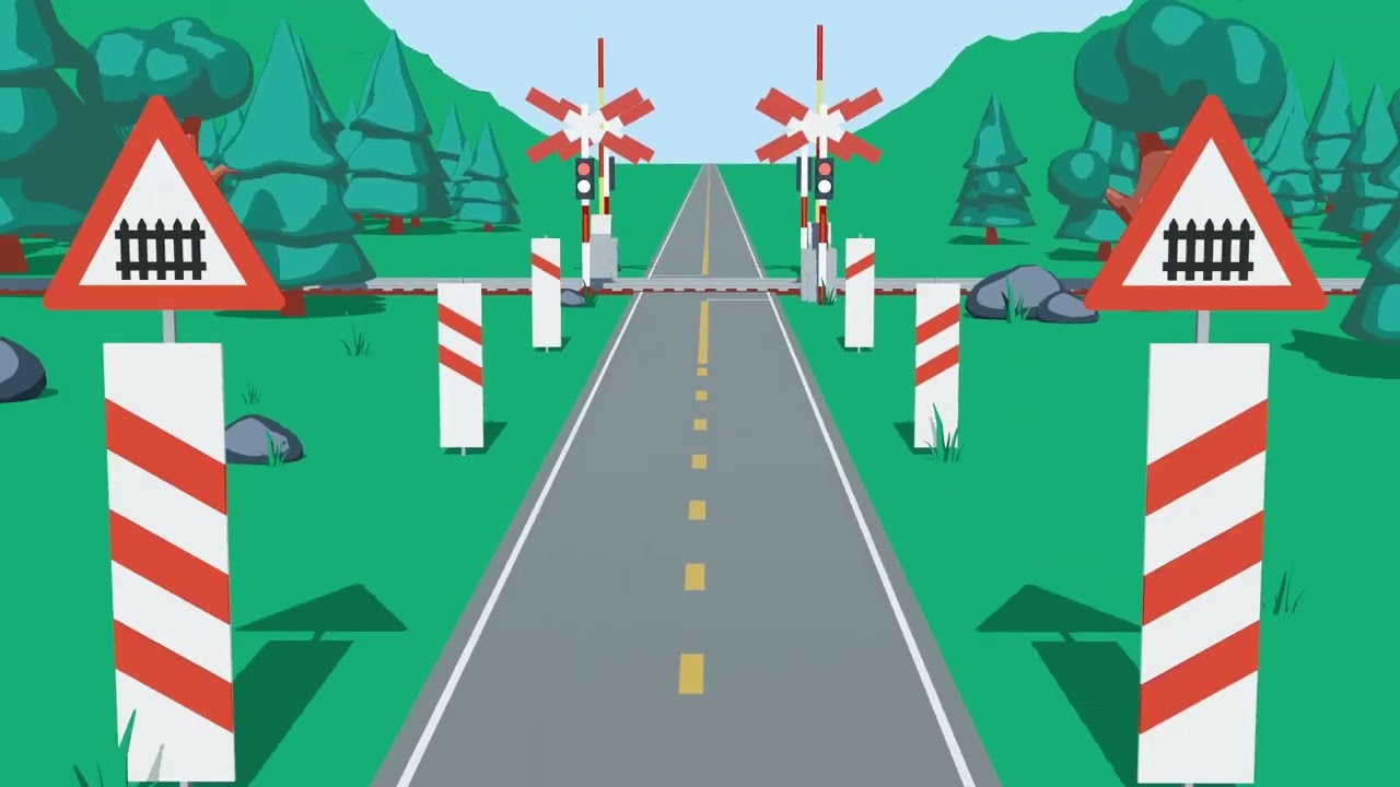 Skilting av planovergang