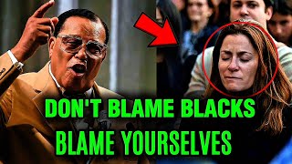 "I'm Here To Tell You The Truth" - Louis Farrakhan Pisses His White Audience With This Speech!