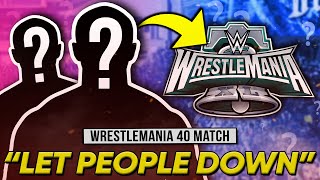 WWE Star Claims They “Let People Down” At WrestleMania 40 | AEW Star RETURNING Next Week by Cultaholic Wrestling 29,583 views 3 days ago 11 minutes, 27 seconds