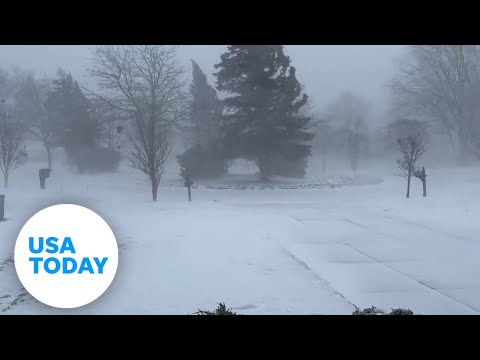 New York hit with deadly low temperatures and heavy snow | USA TODAY