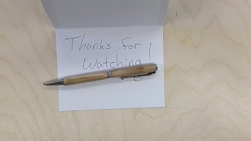 Bent Lamination Pen (No Lathe Pen Challenge)
