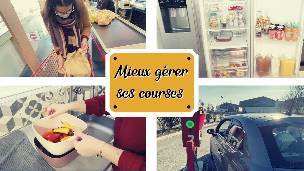 ✨ ASTUCES POUR MIEUX GERER SES COURSES ✨ (ORGANISATION AU QUOTIDIEN)