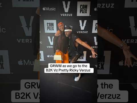 #GRWM as we go to the B2K Vz Pretty Ricky #verzuz