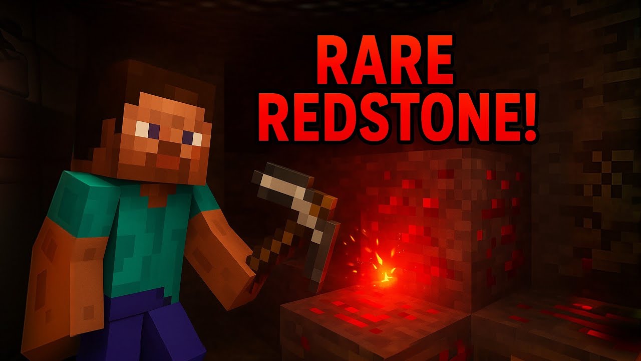 Minecraft Redstone Mining Challenge | Minecraft - YouTube