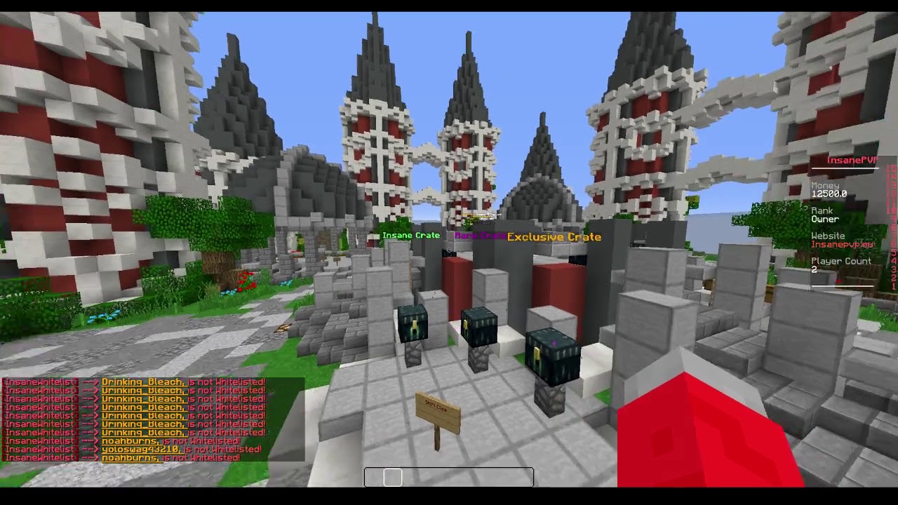 New minecraft server need staff 1.8 - 1.15 ( IP IN DESC )