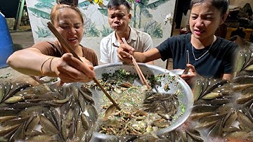 Gỏi Cá Rô Đồng Nhảy Ít Người Ăn Được Lần Đầu Tiên Cả Em Thảo Và Yêu Ăn Thử Món Này