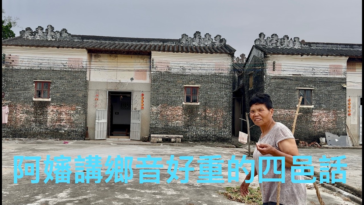 遊覽開平僑鄉百合鎮上洞“周氏”村莊，G325國道邊上的聯安里。