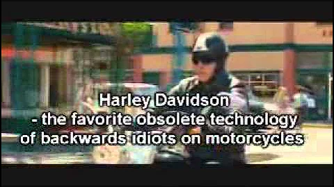 HARLEY DAVIDSON SLOW (NOISY) RIDE POS f