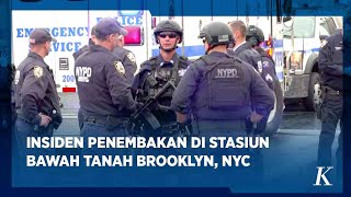 5 Orang Tertembak Dalam Insiden Di Stasiun Kereta Bawah Tanah Brooklyn