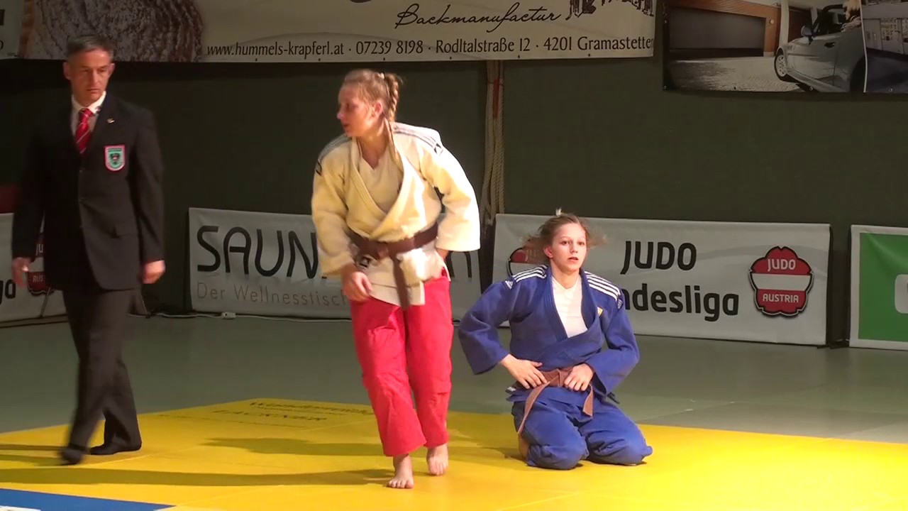 Judo Damen Final4 Pamela vs Lisa 2 Dg