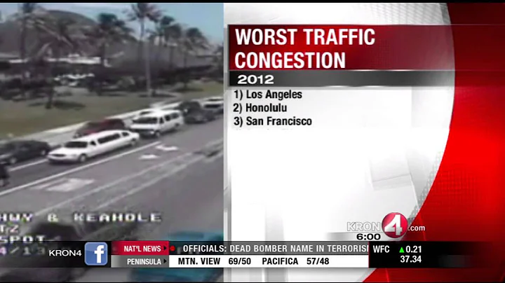 Report Confirms Bay Area Has Some of Nations Worst Traffic