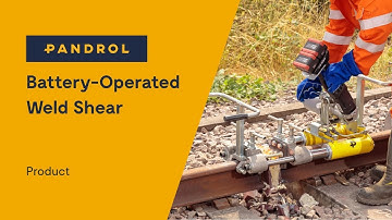 Pandrol Battery-Operated Weld Shear