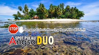 STOP..!!!! JANGAN COBA2 MANCING IKAN NILA DI SPOT INI || PULAU ANGKER ANGSO DUO PADANG SUMATRA BARAT