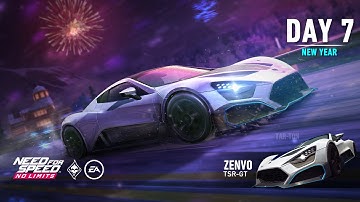 Need For Speed: No Limits | 2023 Zenvo TSR-GT (Icebreaker  - Day 7 | New Year)