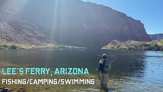 Fishing/Camping/Swimming At Lee's Ferry, Arizona